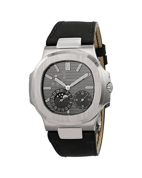 patek philippe nautilus men's automatic watch slate grey dial 5712g-001|Patek Philippe Nautilus 5712G.